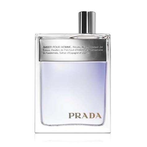 prada aftershave amber pour homme